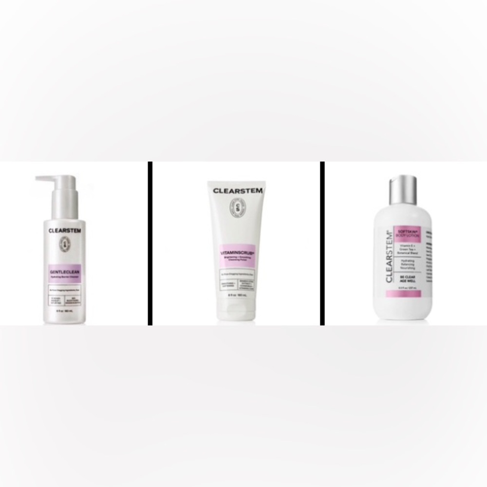 NEW CLEARSTEM Skincare Set